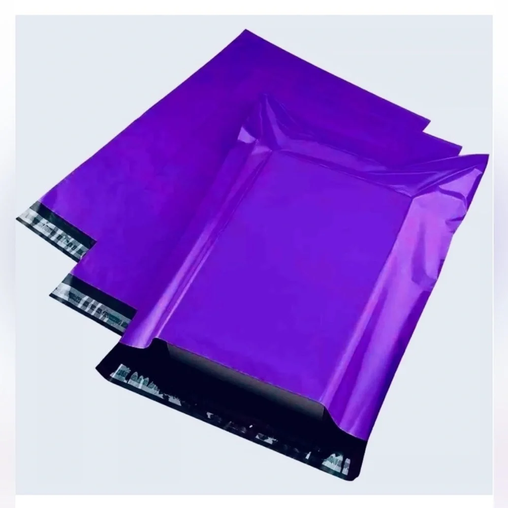 24ct~ 6x9” ~ Poly Mailer Bags 🍇🆕🍇 2~Designs 🍇 24ct Free Thank You Stickers